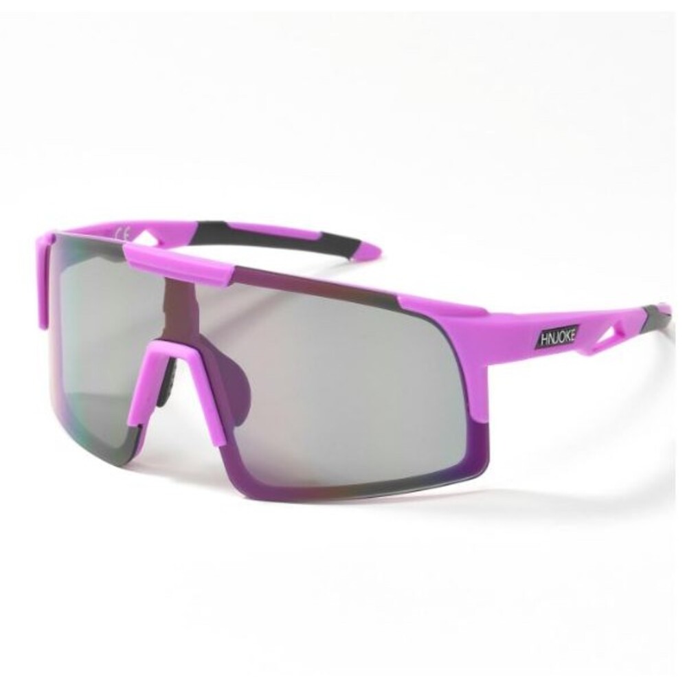 Sport Sunglasses Blue Mirror UV Protection Cycling Running Baseball Purple